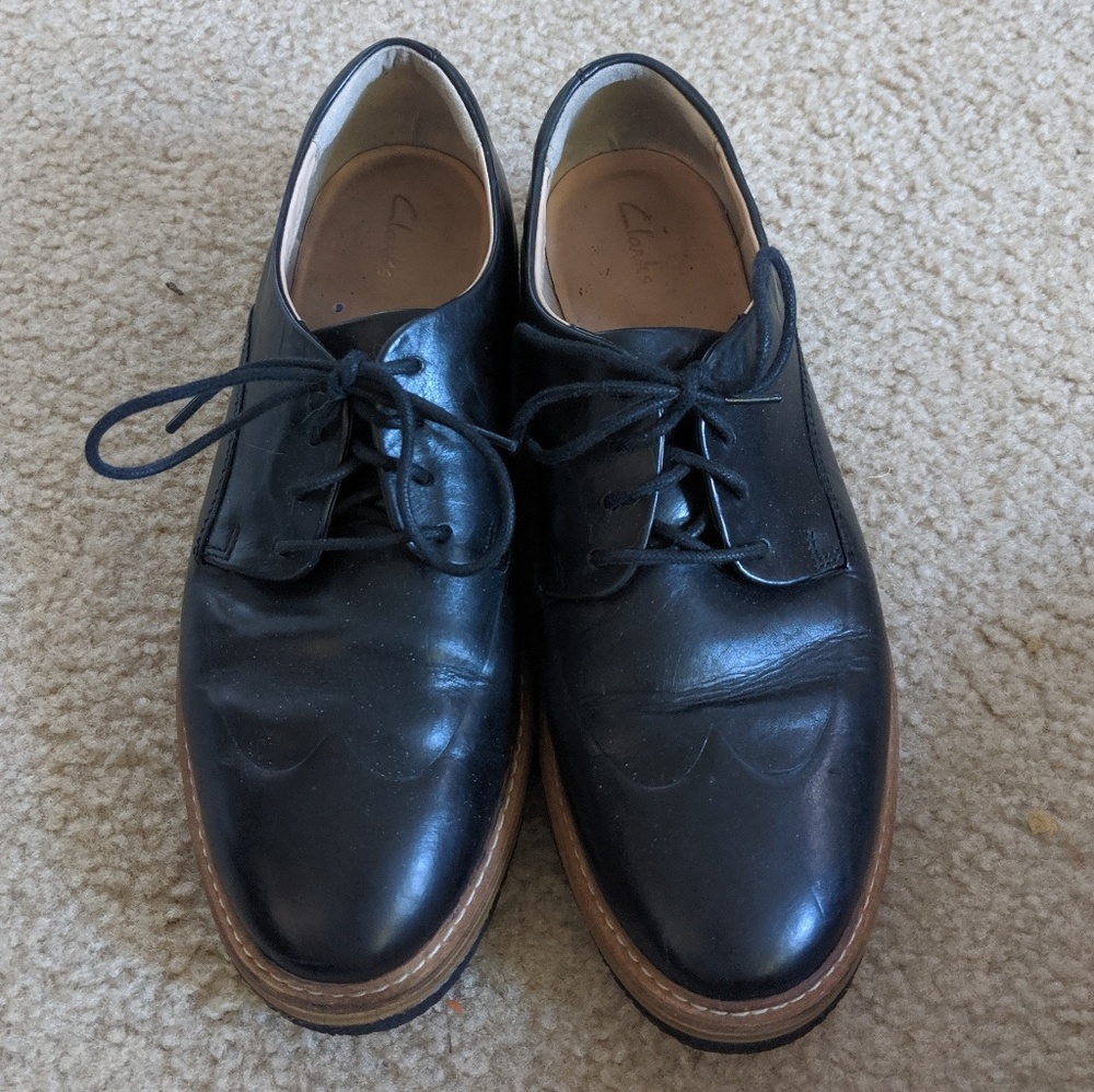 Clarks oxfords